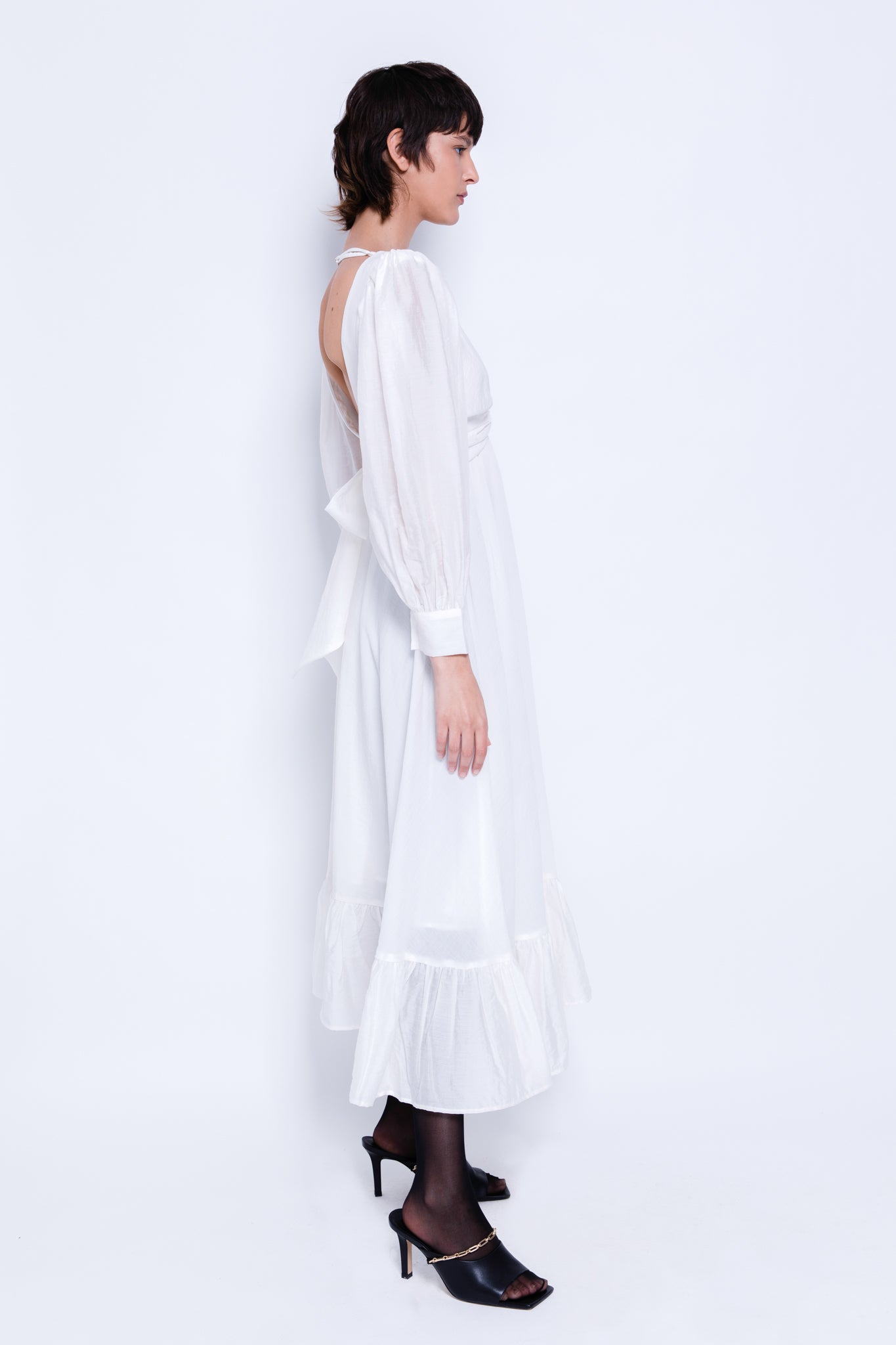 SABINA MUSAYEV - off-white_woven_viscose_blend