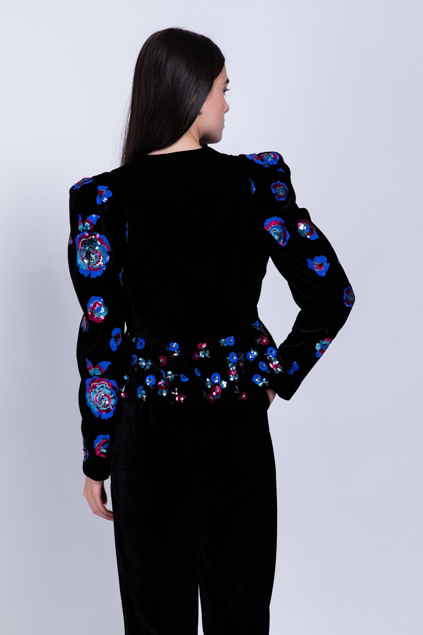 SABINA MUSAYEV - velvet_sequins_embroidery_black