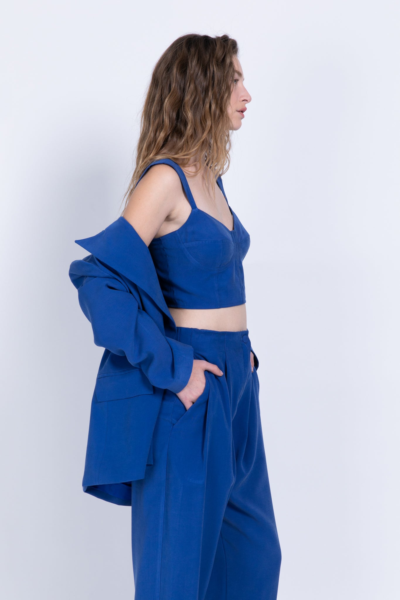 SABINA MUSAYEV - diagonal_viscose_blend_blue