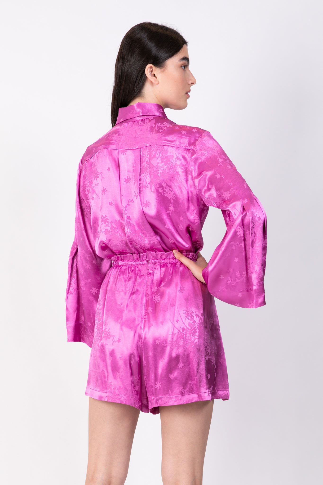 SABINA MUSAYEV - satin_viscose_blend_fuchsia