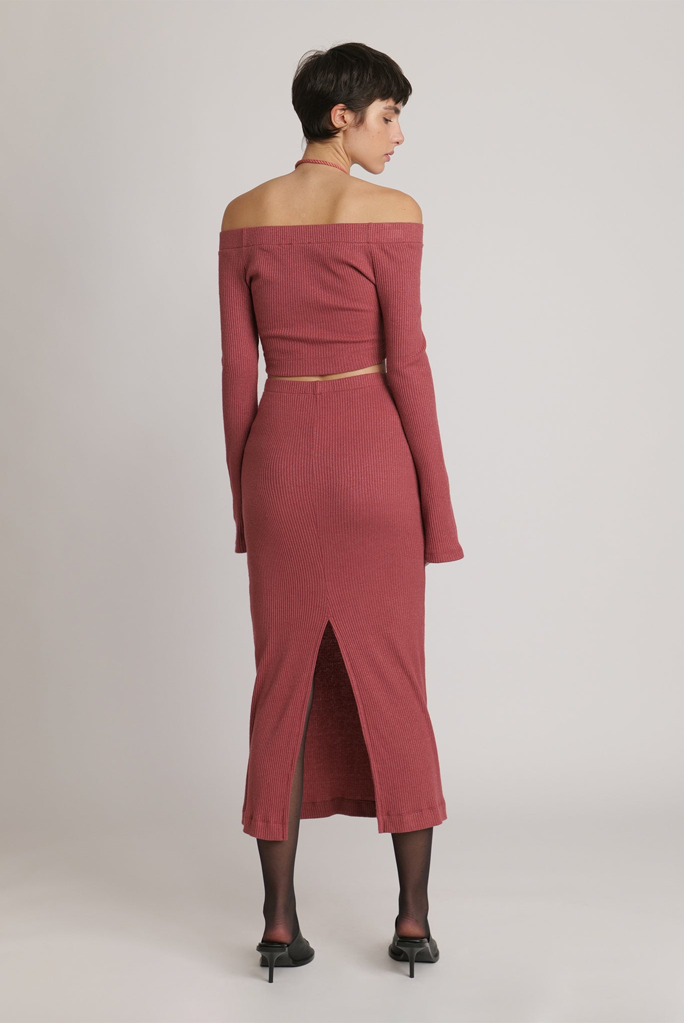 SABINA MUSAYEV - lurex_rib_knit_antique_rose_fw_23_24