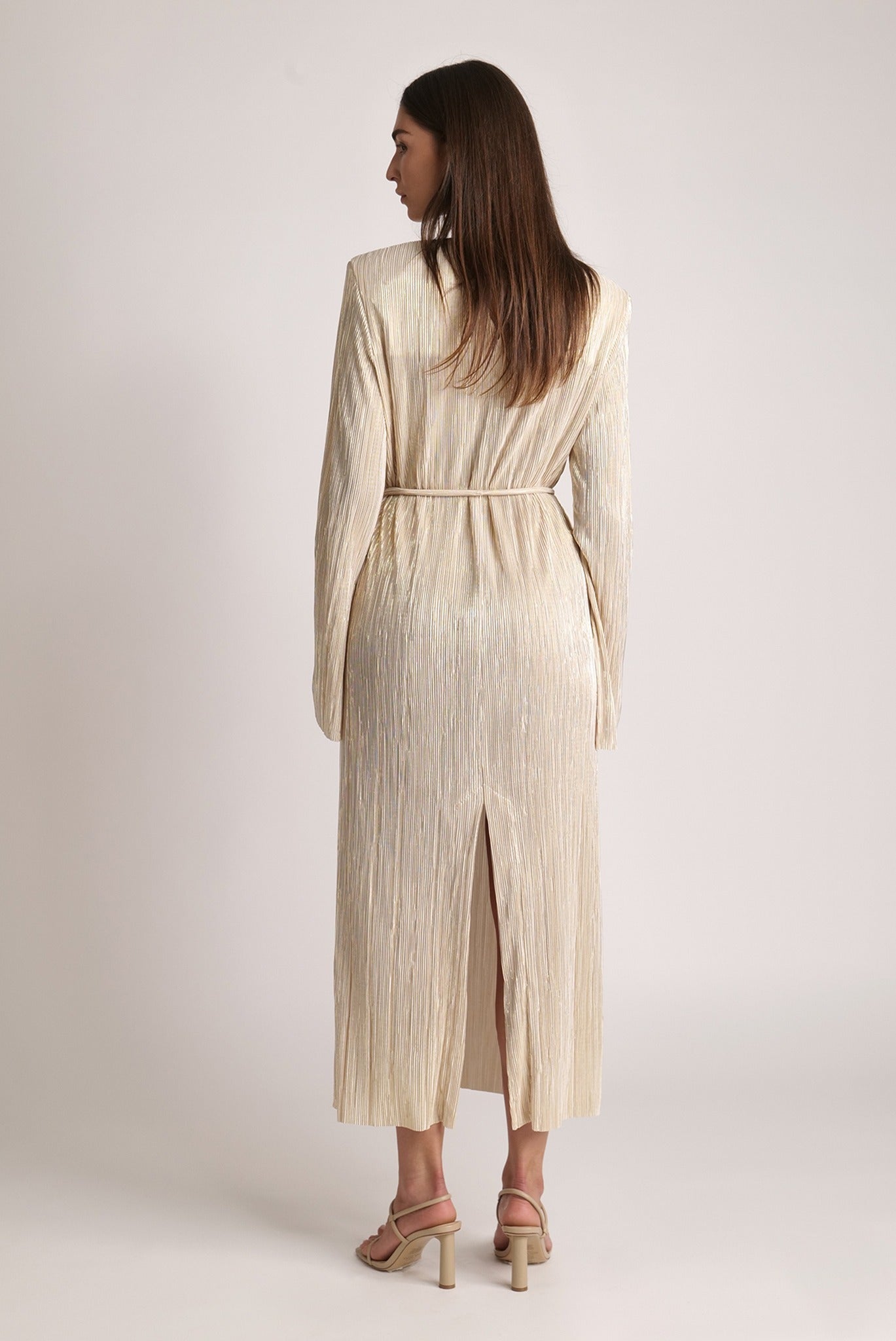 SABINA MUSAYEV - pleated_knit_w_foil_sandstone_spring_24