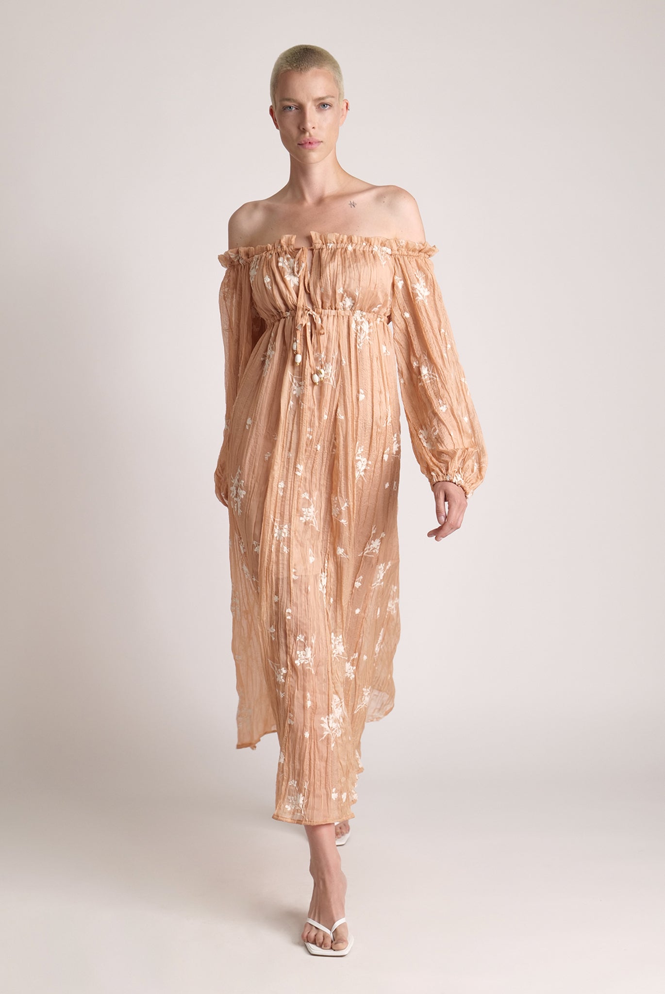 SABINA MUSAYEV - pleated_chiffon_w_embroidery_blush_spring_24