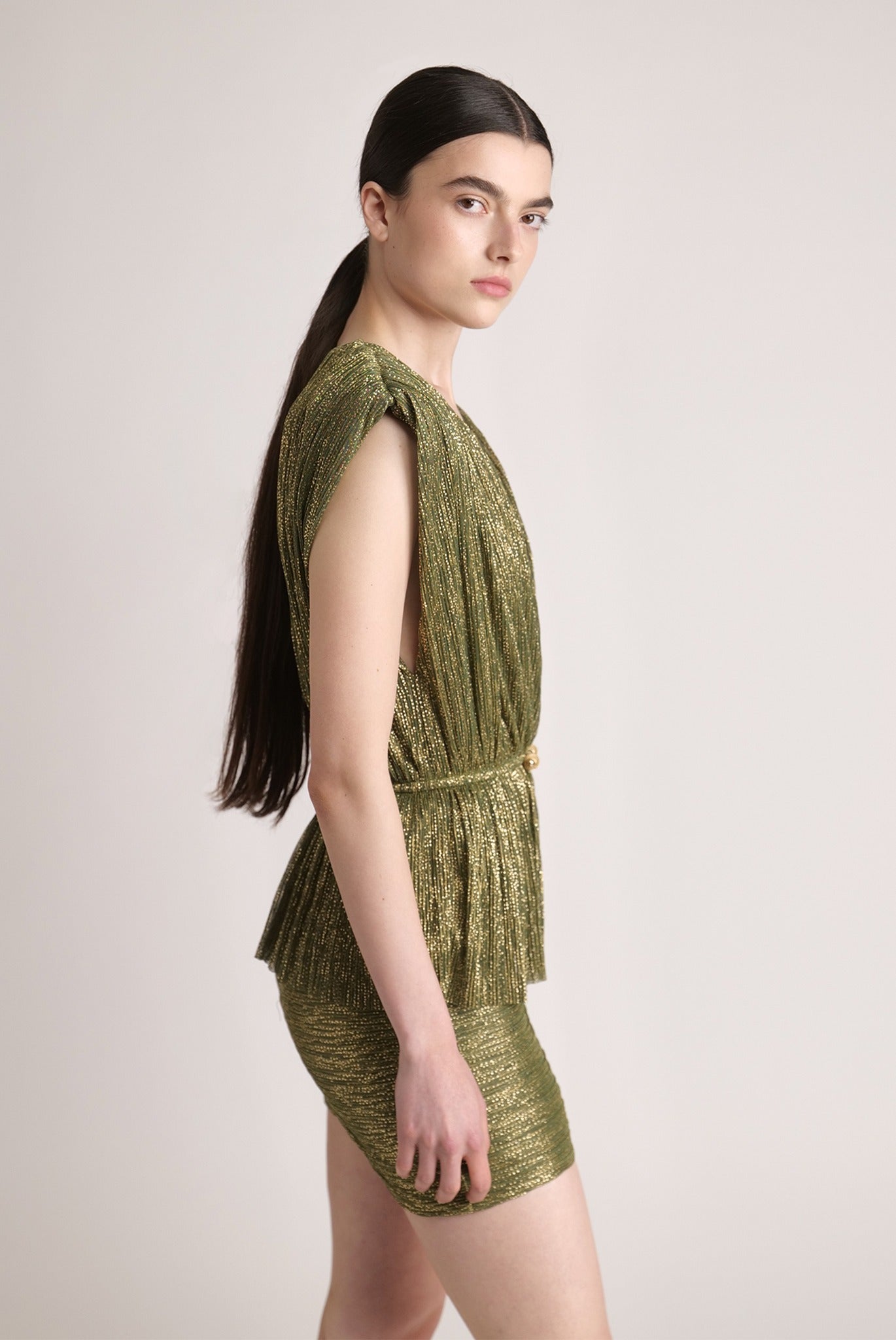 SABINA MUSAYEV - ray_lurex_w_sprinkled_foil_moss_green_spring_24