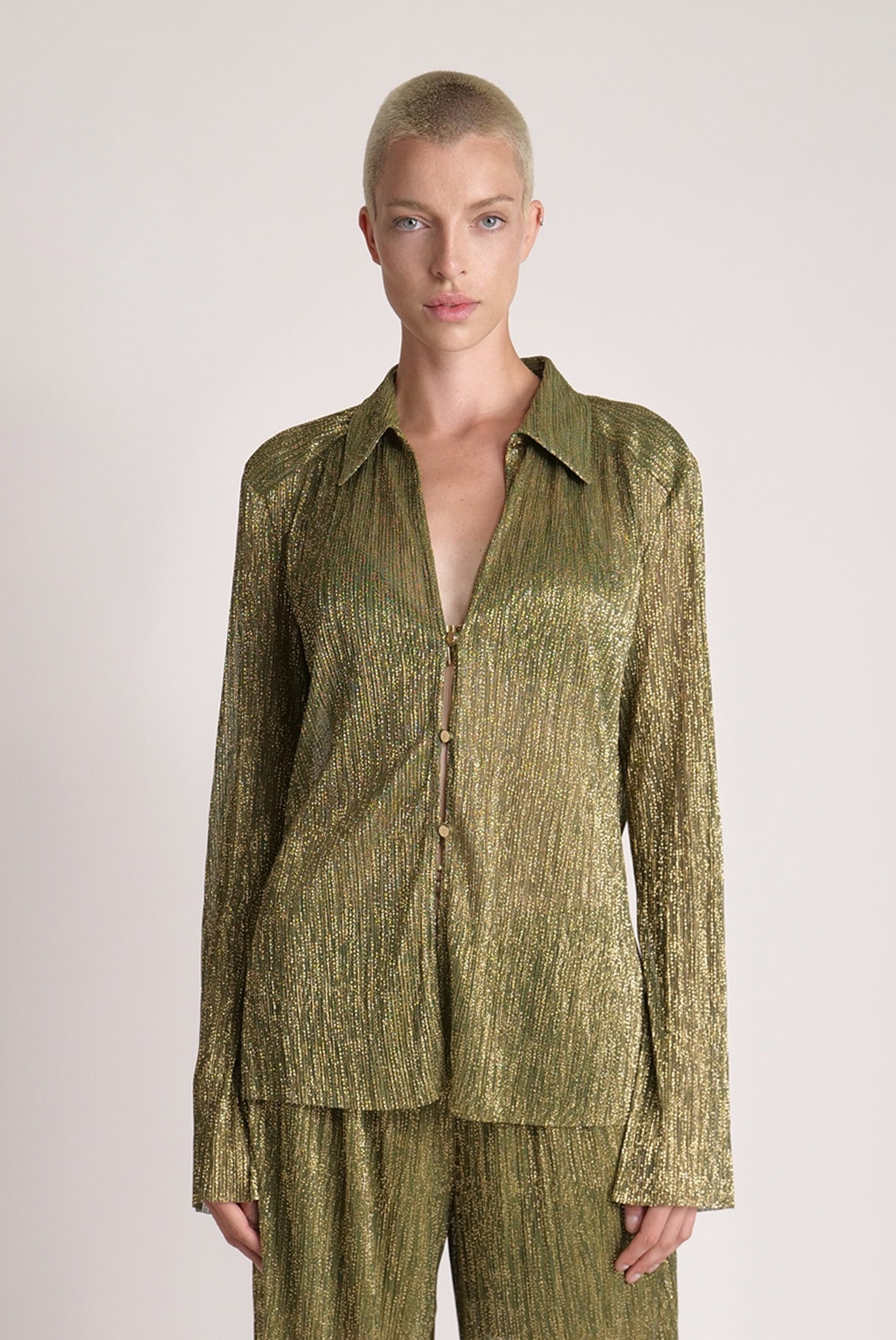 SABINA MUSAYEV - ray_lurex_w_sprinkled_foil_moss_green_spring_24