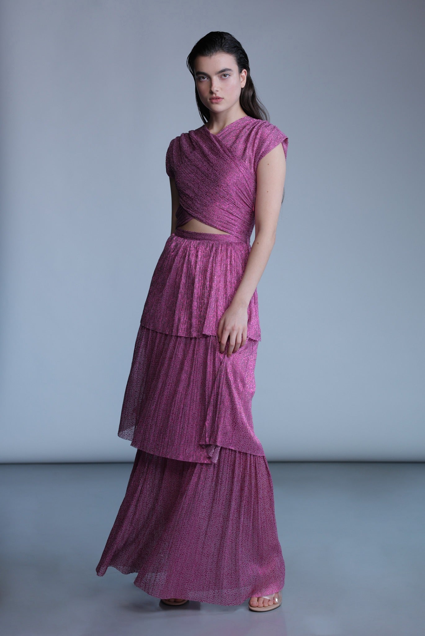 SABINA MUSAYEV - ray_lurex_w_foil_mulberry_pre_fall_24_25