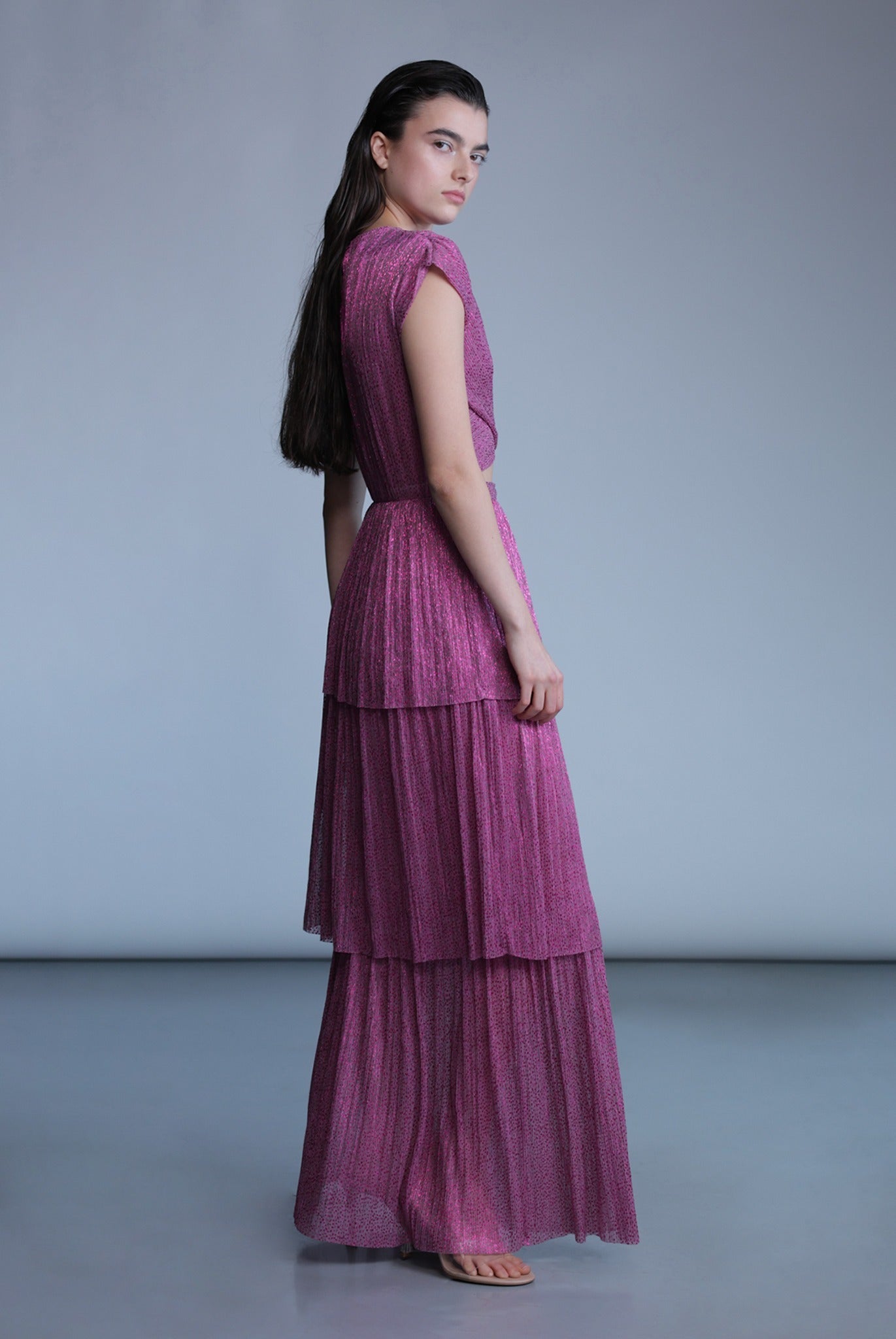 SABINA MUSAYEV - ray_lurex_w_foil_mulberry_pre_fall_24_25