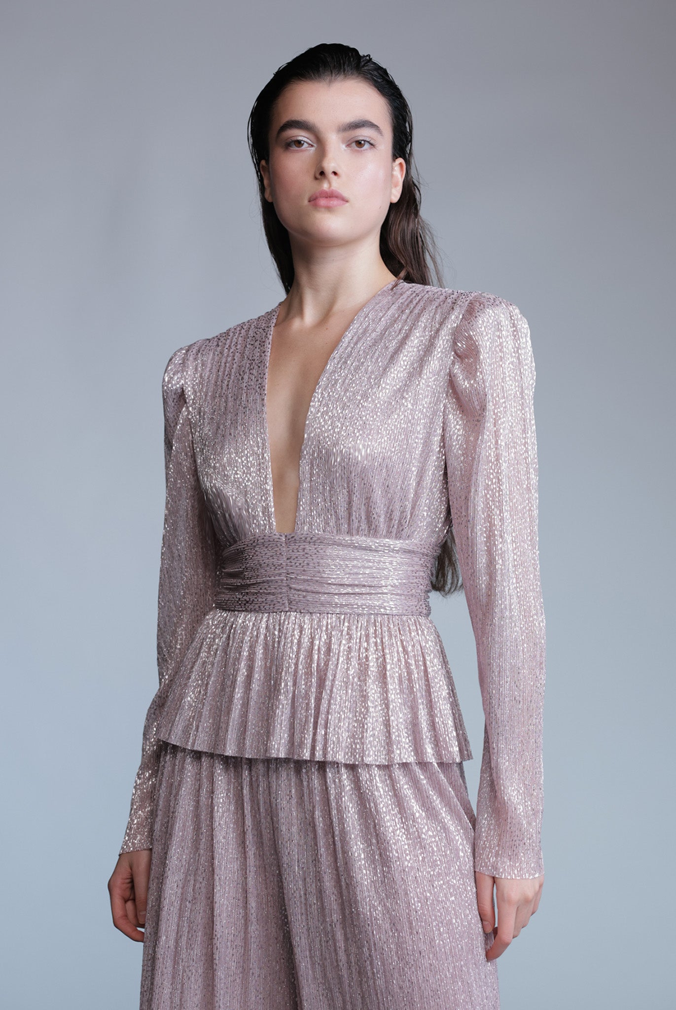 SABINA MUSAYEV - ray_lurex_w_foil_rose_quartz_pre_fall_24_25