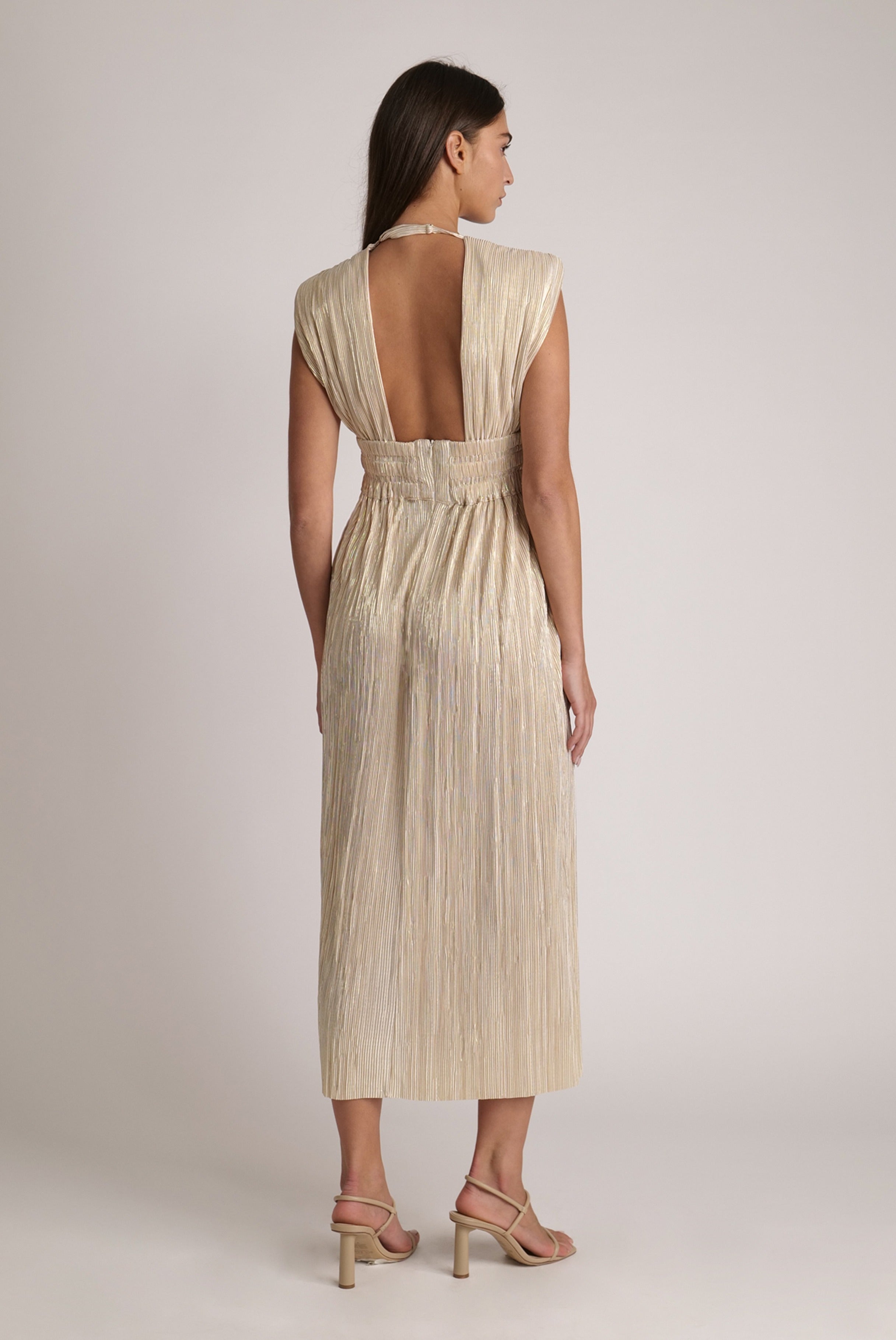 SABINA MUSAYEV - pleated_knit_w_foil_sandstone_spring_24