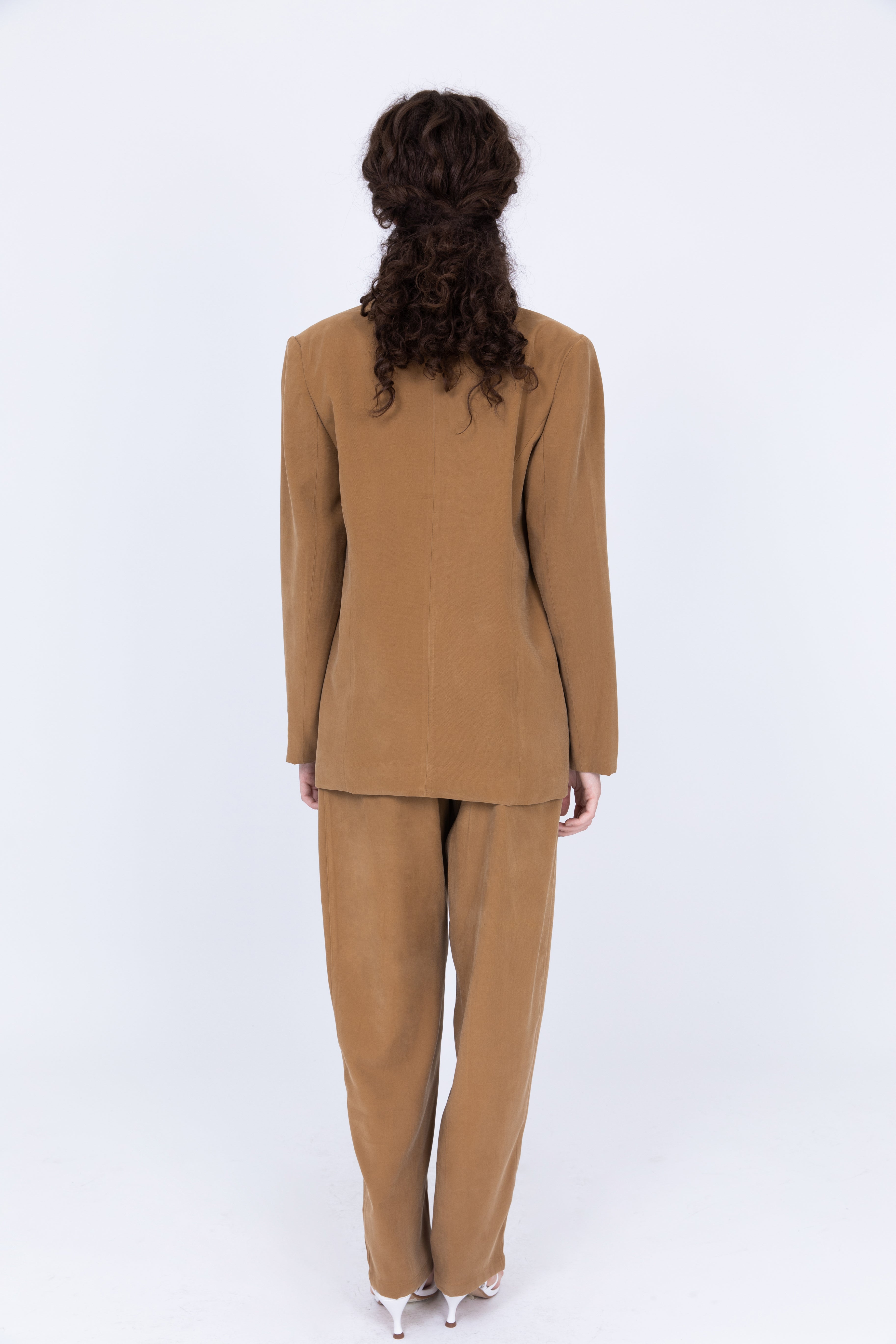 SABINA MUSAYEV - brown_diagonal_viscose_blend